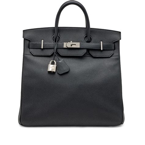 hermes hac birkin black|hermès birkin price.